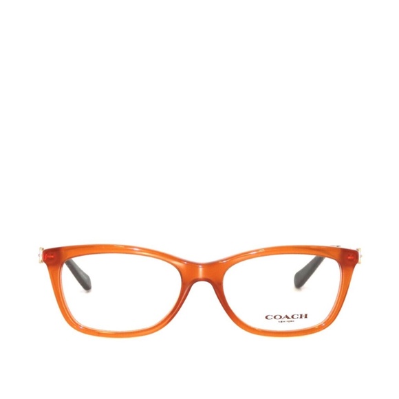 Coach 6114 5502 53 Amber Eyeglasses HC6114 - Picture 2 of 5